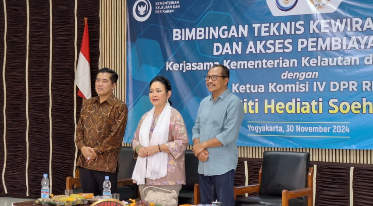 Titiek Soeharto Dorong Penguatan Usaha Nelayan Lewat Bimtek di Bantul